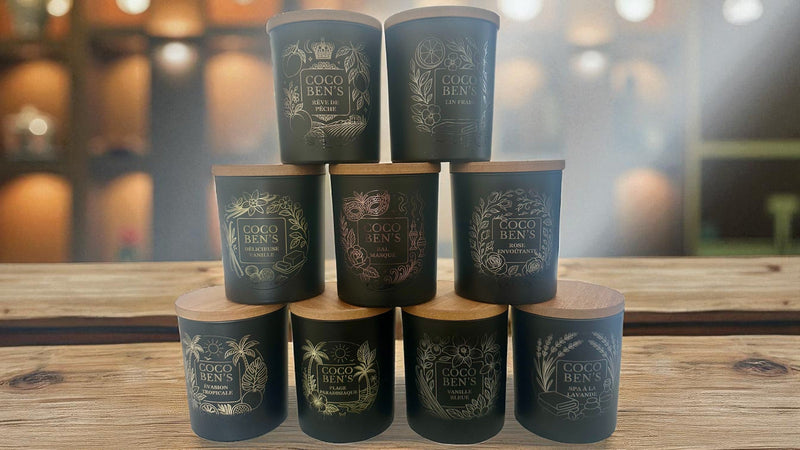 Bannière bougie Luxe