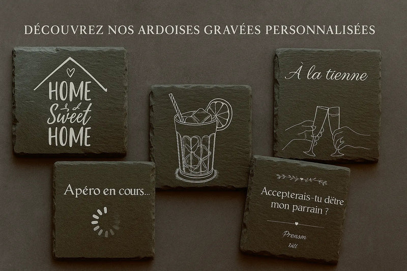 Ardoises carrées - CocoBen's