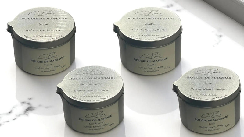 Bougies de massage - CocoBen's