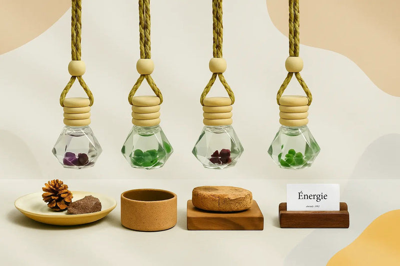 Petit diffuseur de voiture - Lithothérapie - CocoBen's