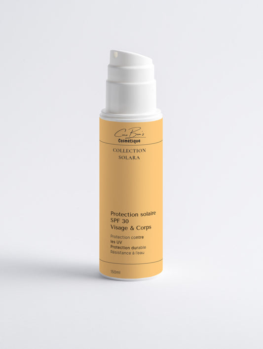 Crème solaire SPF 30 pour visage & corps - 150 ML - Collection Solara