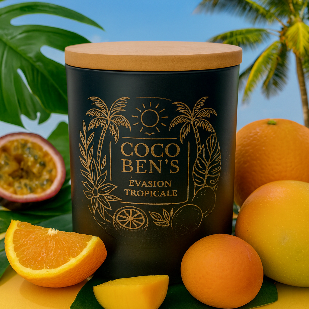 Bougie de Luxe - Évasion tropicale - 300ml CocoBen's - Maison