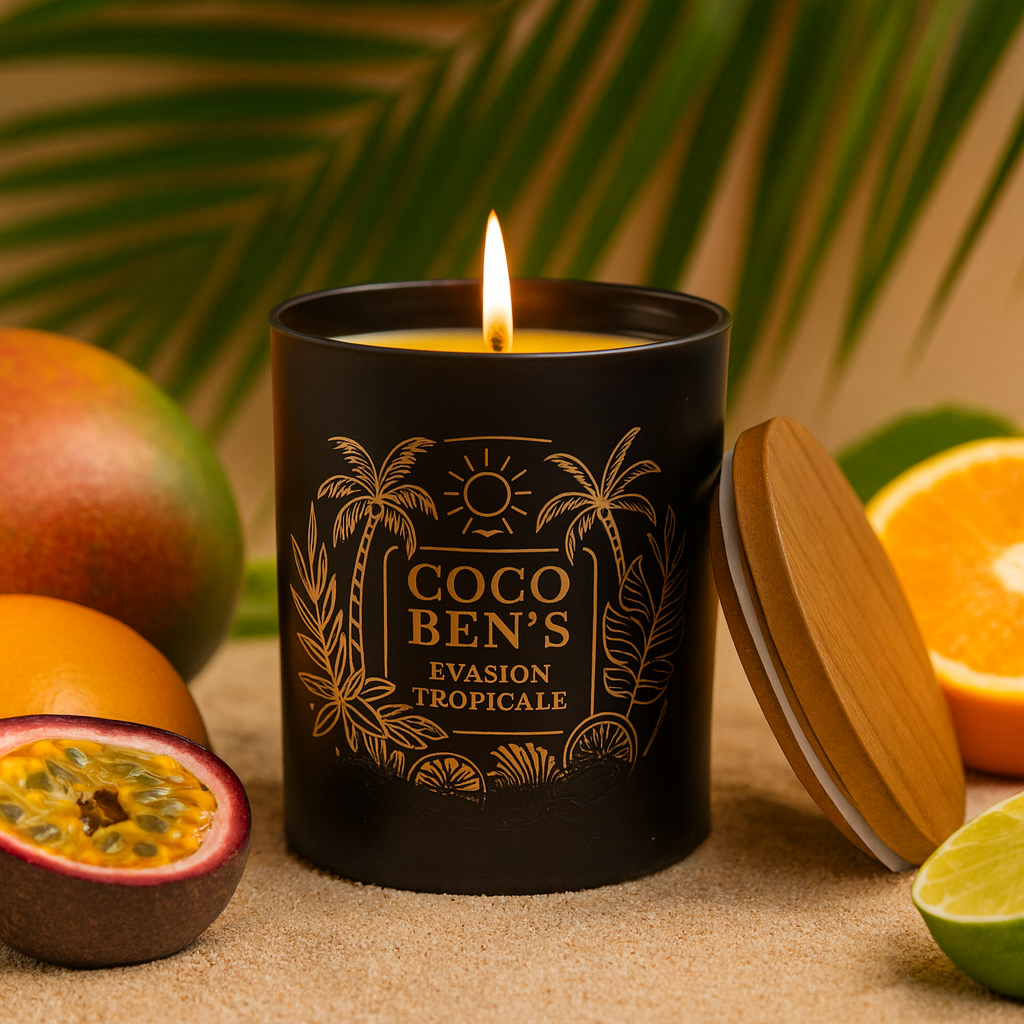 Bougie de Luxe - Évasion tropicale - 300ml CocoBen's - Maison