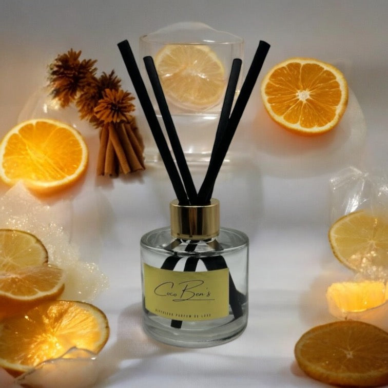 Diffuseur de parfum de Grasse - Cannelle Orange - 100ml