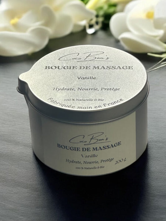 Bougie de massage - Vanille - 200 ML