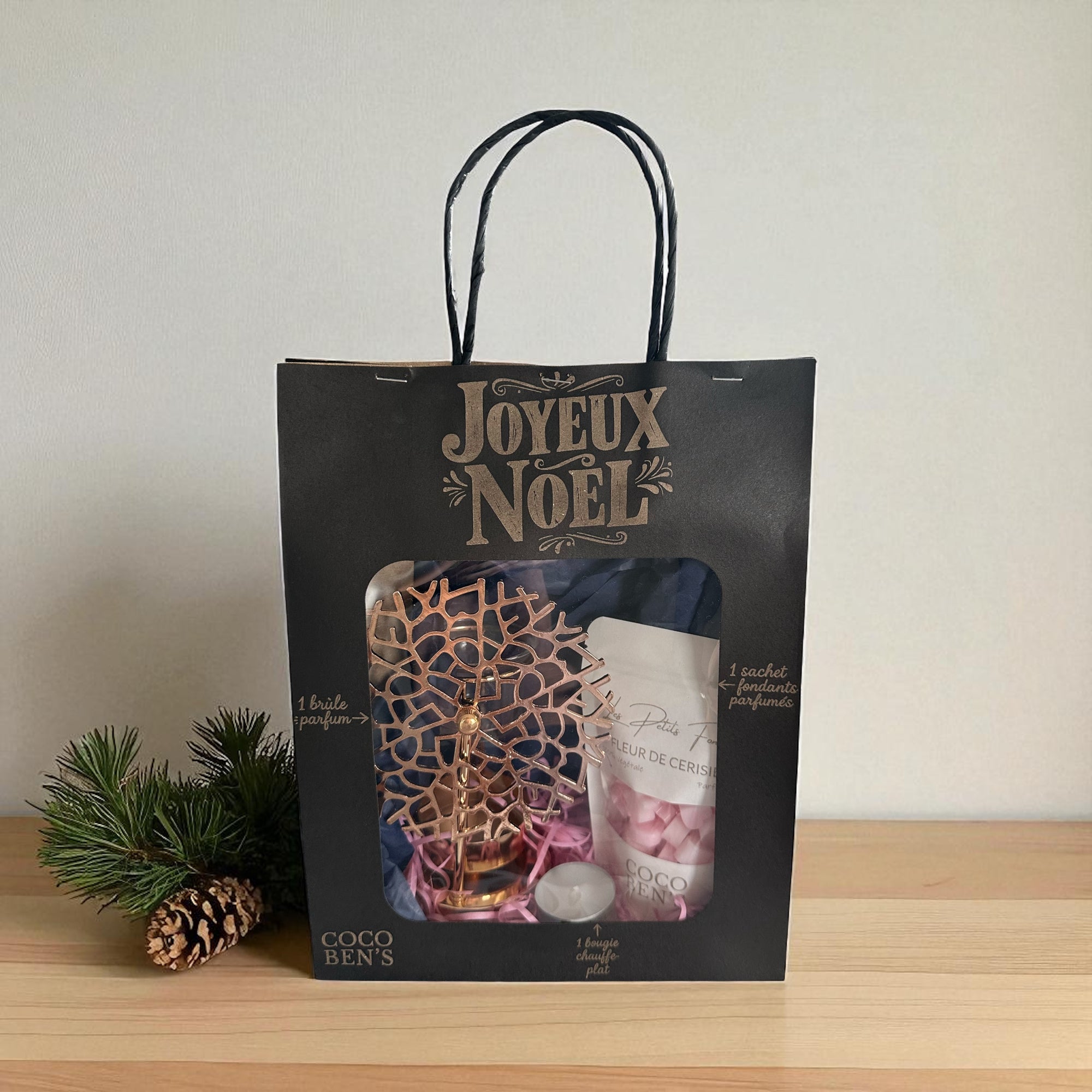 Coffret Brûle-Parfum & Fondants parfumés CocoBen's - Maison