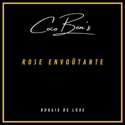 Bougie de Luxe - Rose envoûtante - 300ml