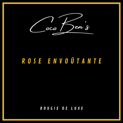 Bougie de Luxe - Rose envoûtante - 300ml