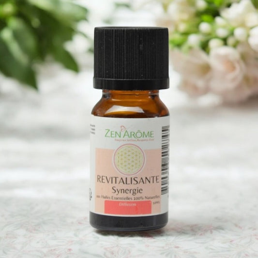 Synergie d'huiles essentielles - Revitalisante - 10 ml