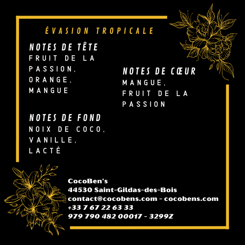 Bougie de Luxe - Évasion tropicale - 300ml