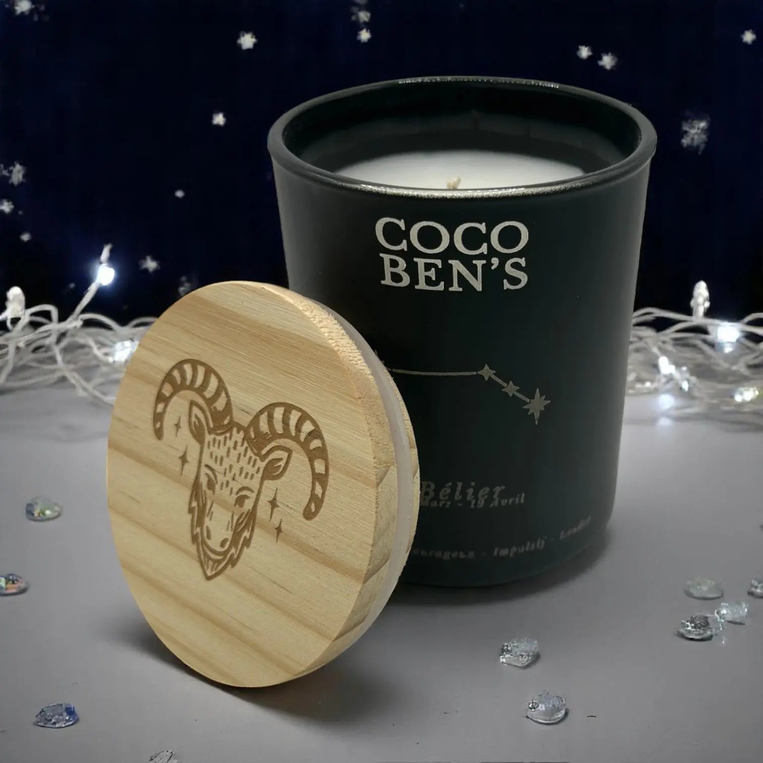 Bougie Astrologie - Bélier - 200ml - CocoBen's