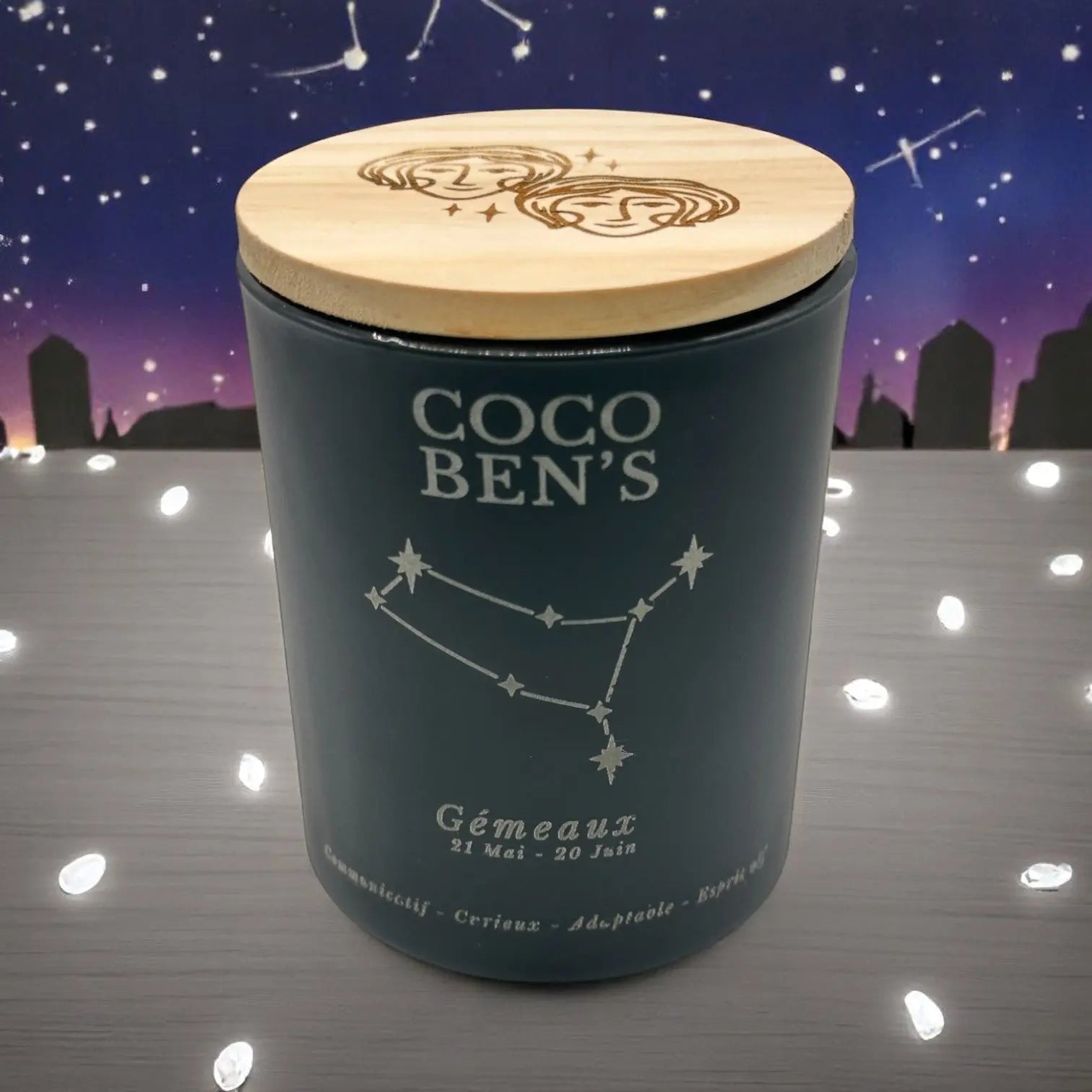 Bougie Astrologie - Gémeaux - 200ml - CocoBen's