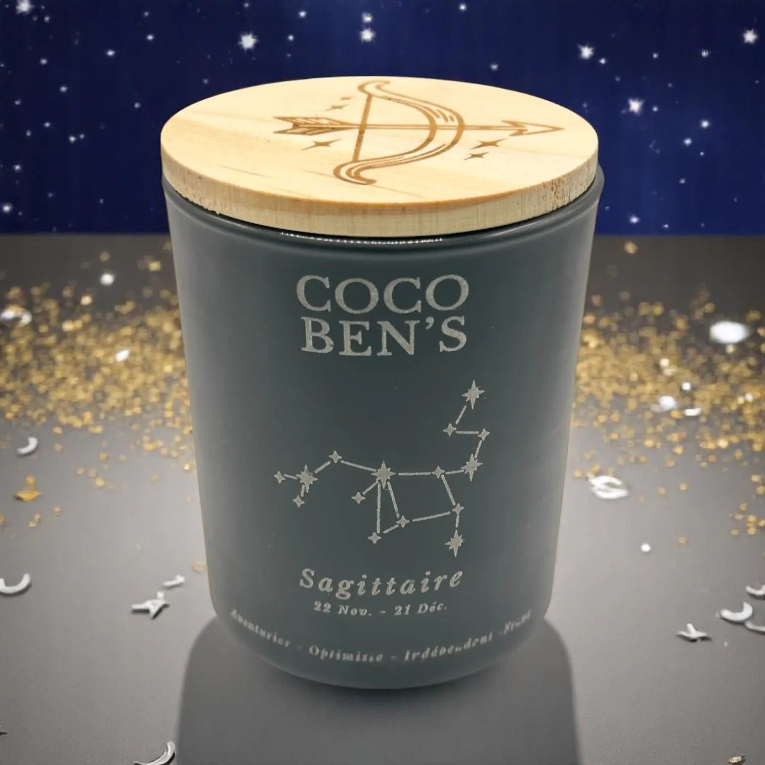 Bougie Astrologie - Sagittaire - 200ml - CocoBen's