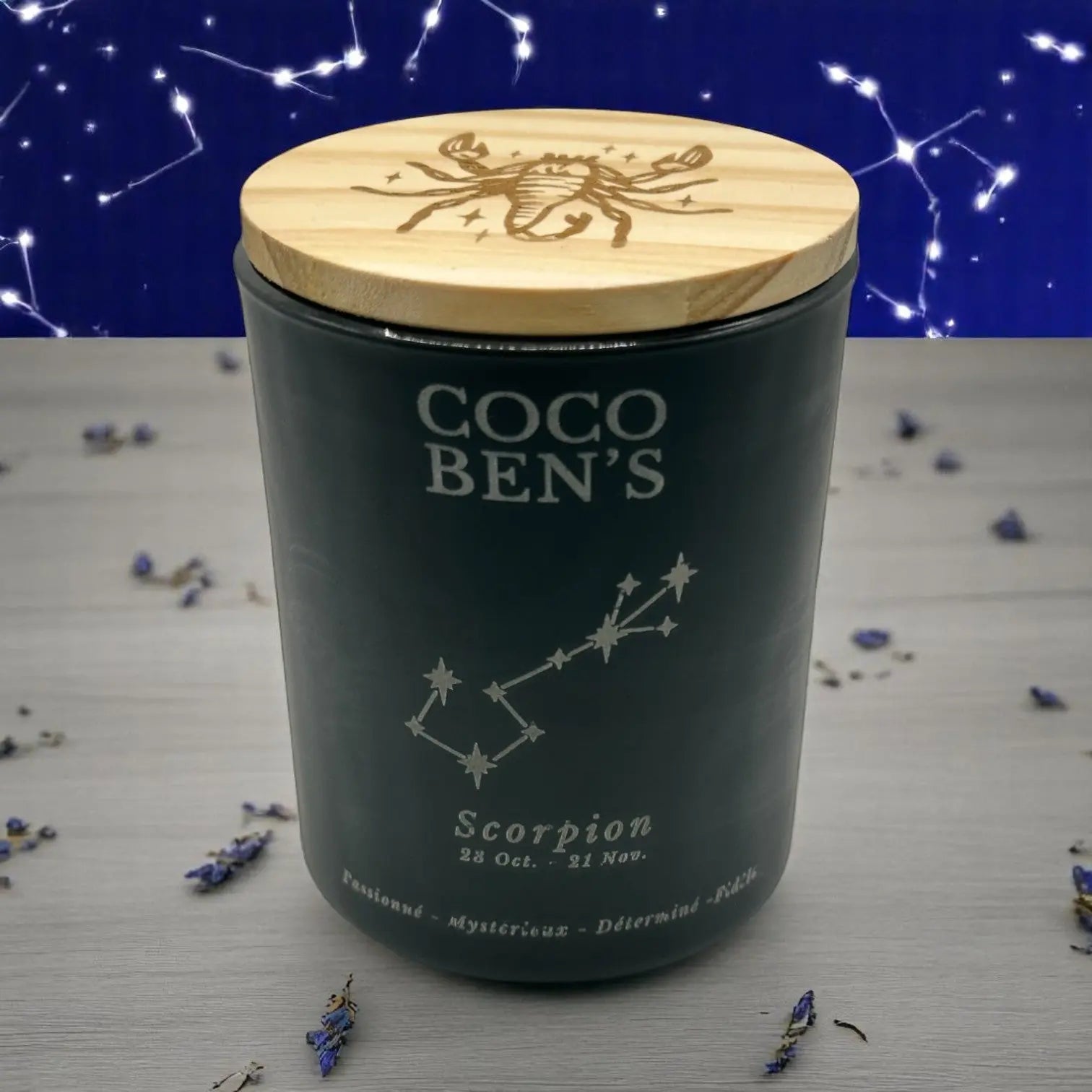 Bougie Astrologie - Scorpion - 200ml - CocoBen's