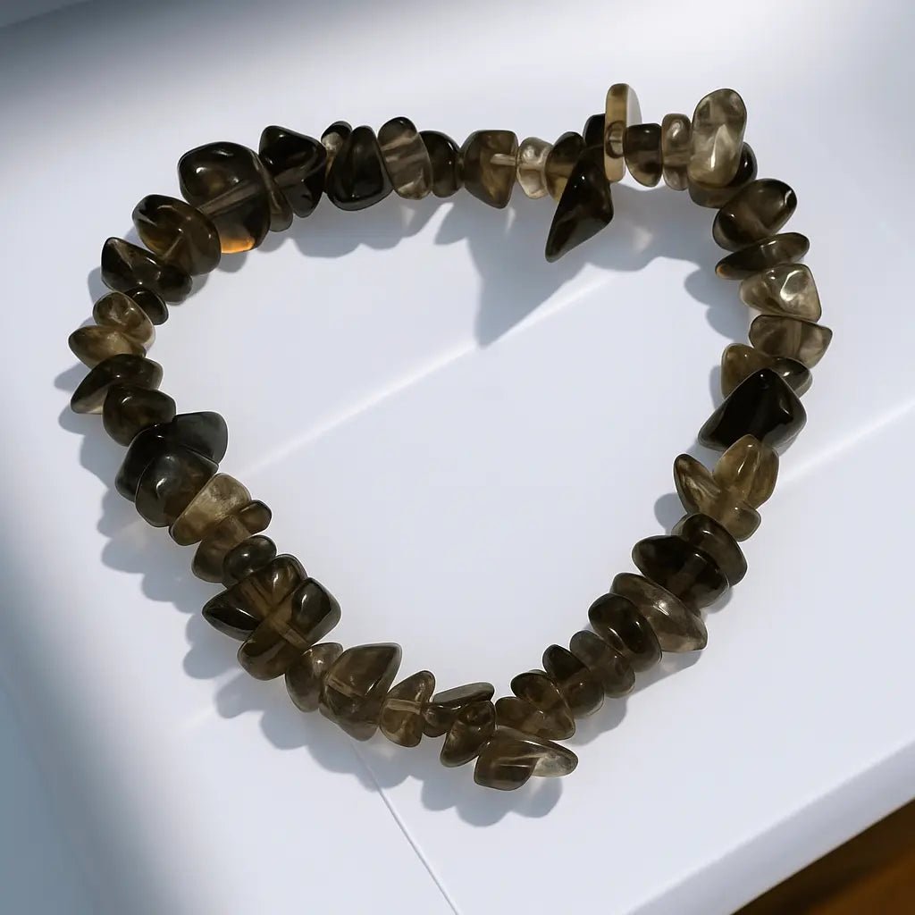 Bracelet - Quartz fumé - CocoBen's