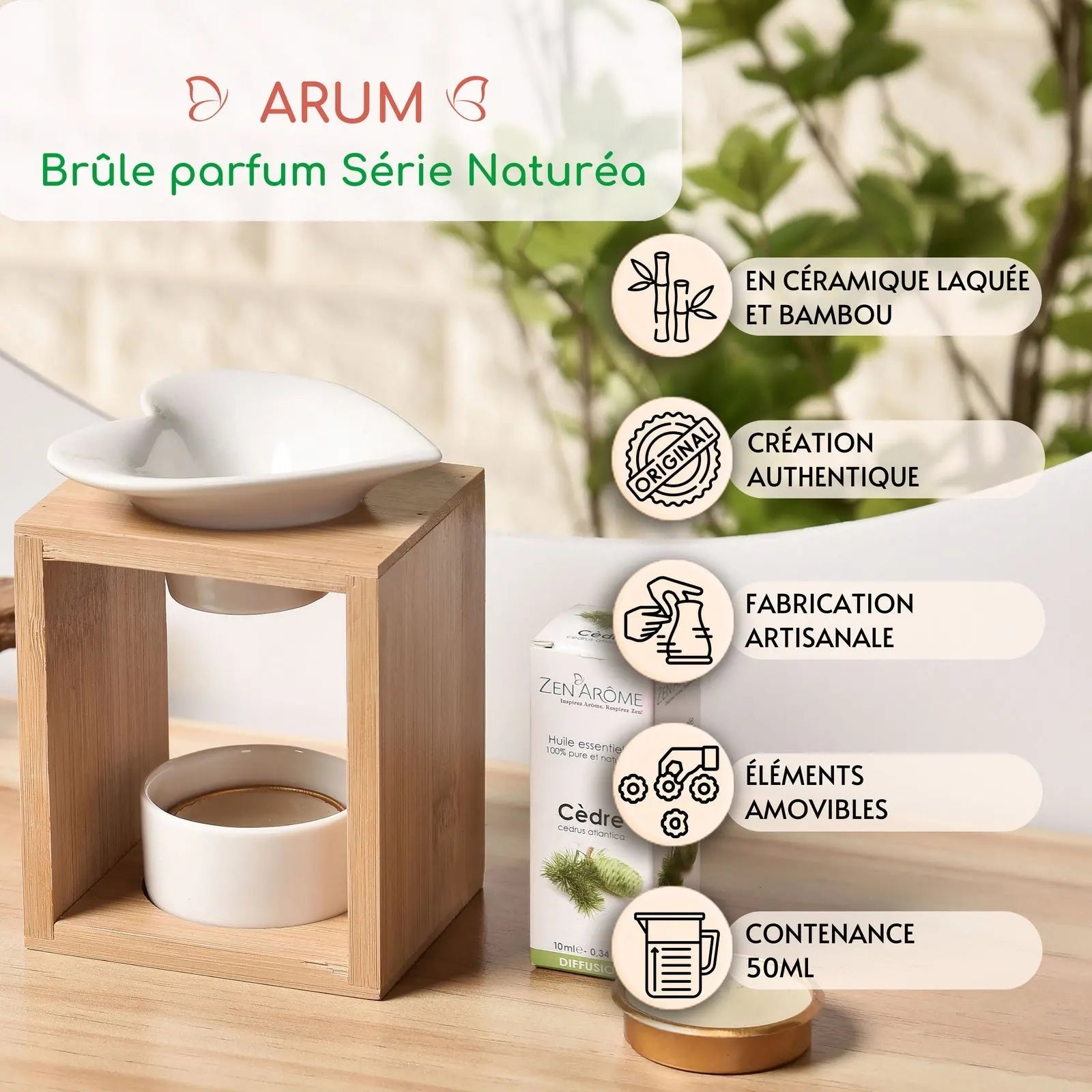 Brûle parfum - Arum - CocoBen's