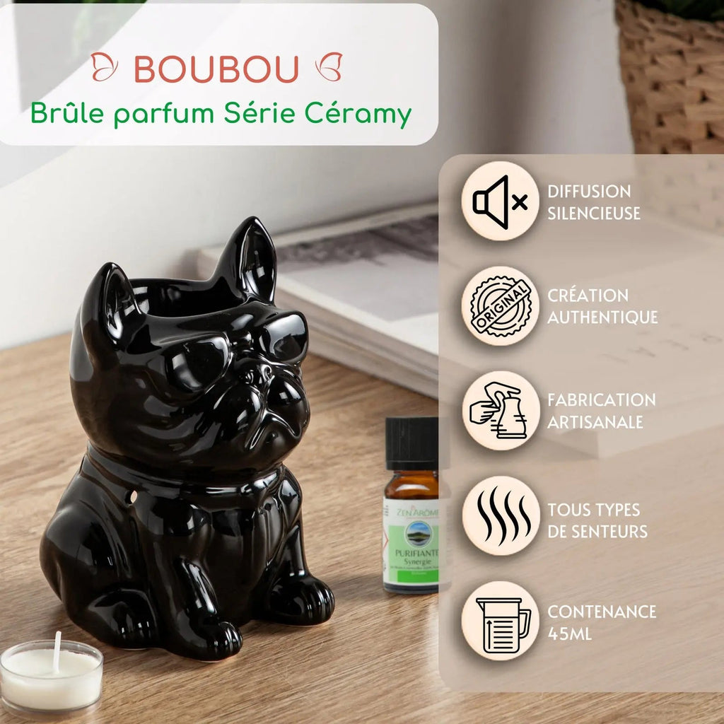 Brûle parfum - Boubou Noir - CocoBen's