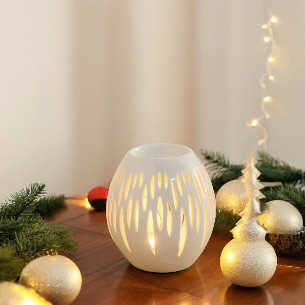 Brûle parfum - Ovali Blanc - CocoBen's