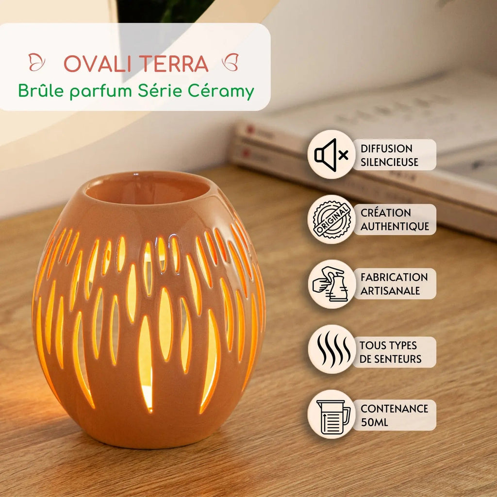 Brûle parfum - Ovali Terra - CocoBen's