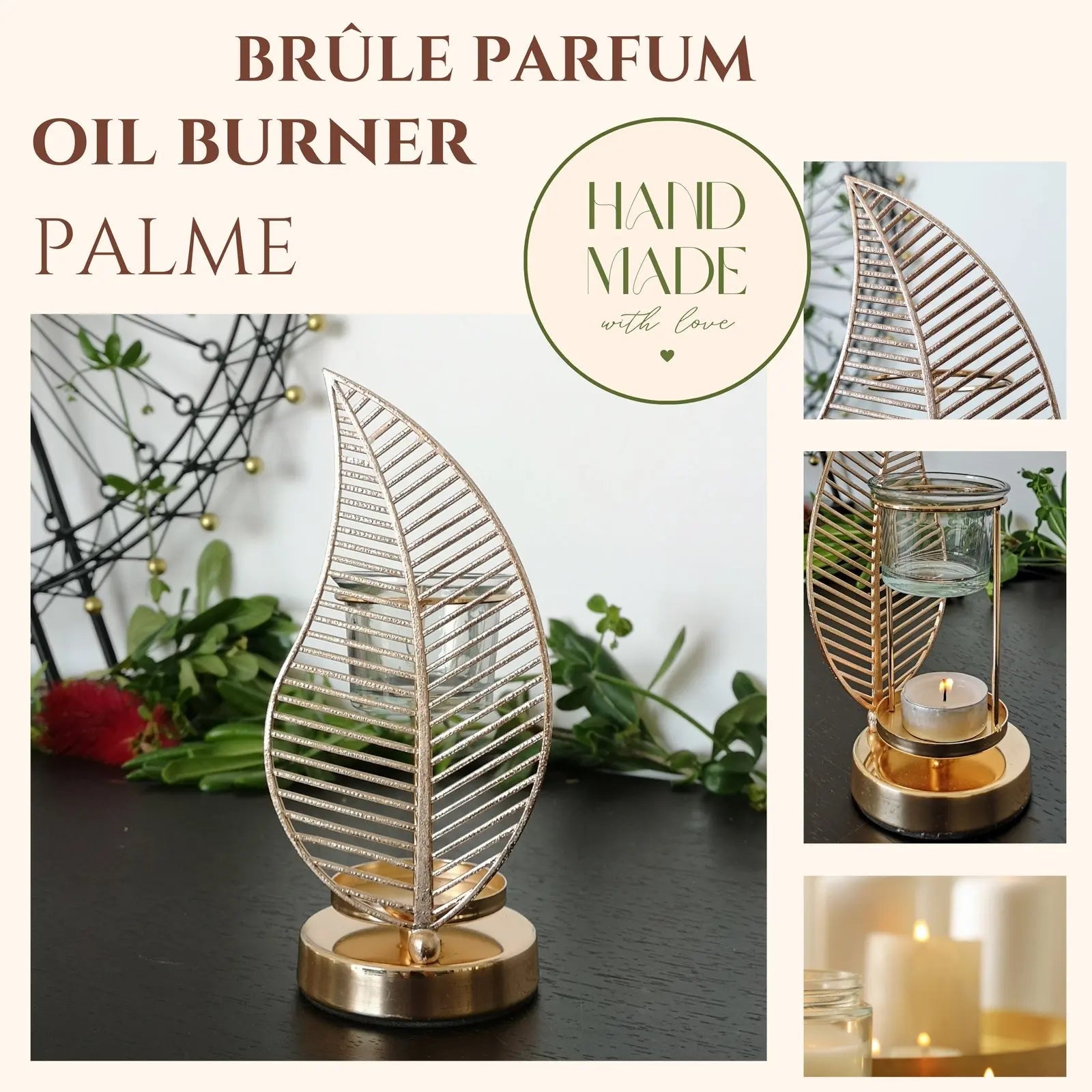 Brûle parfum - Palme - CocoBen's