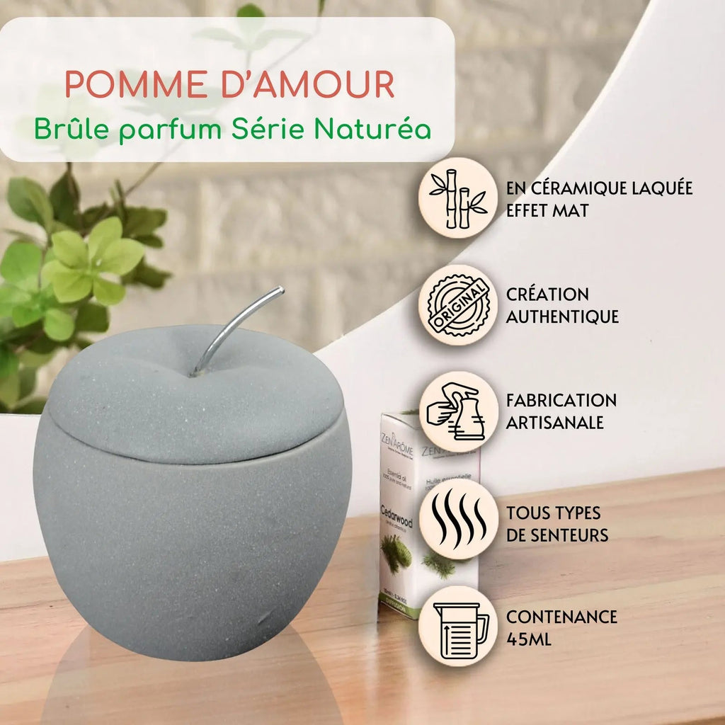 Brûle parfum - Pomme d'amour - CocoBen's