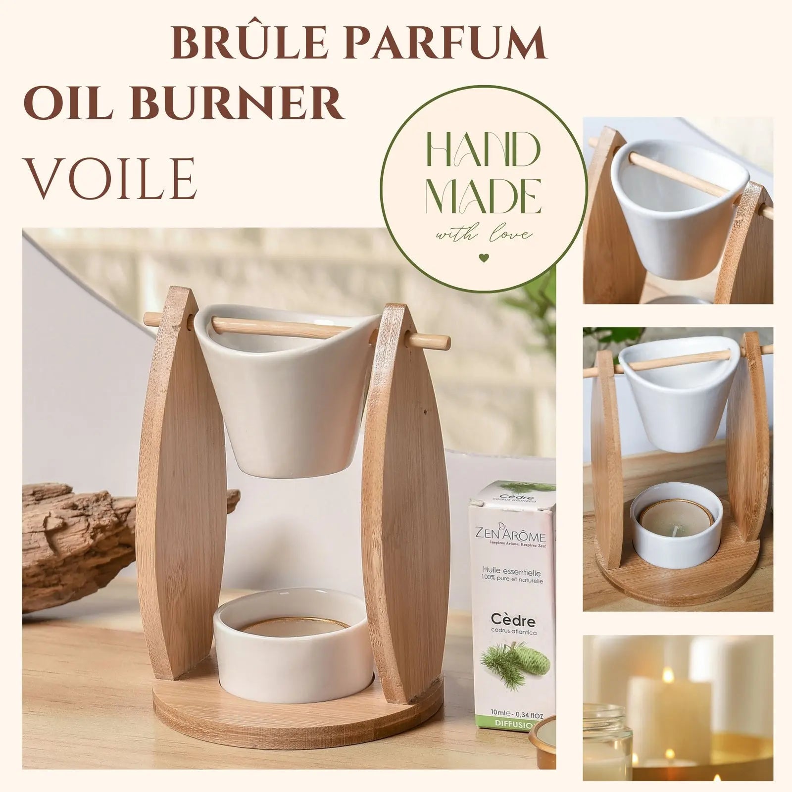 Brûle parfum - Voile - CocoBen's