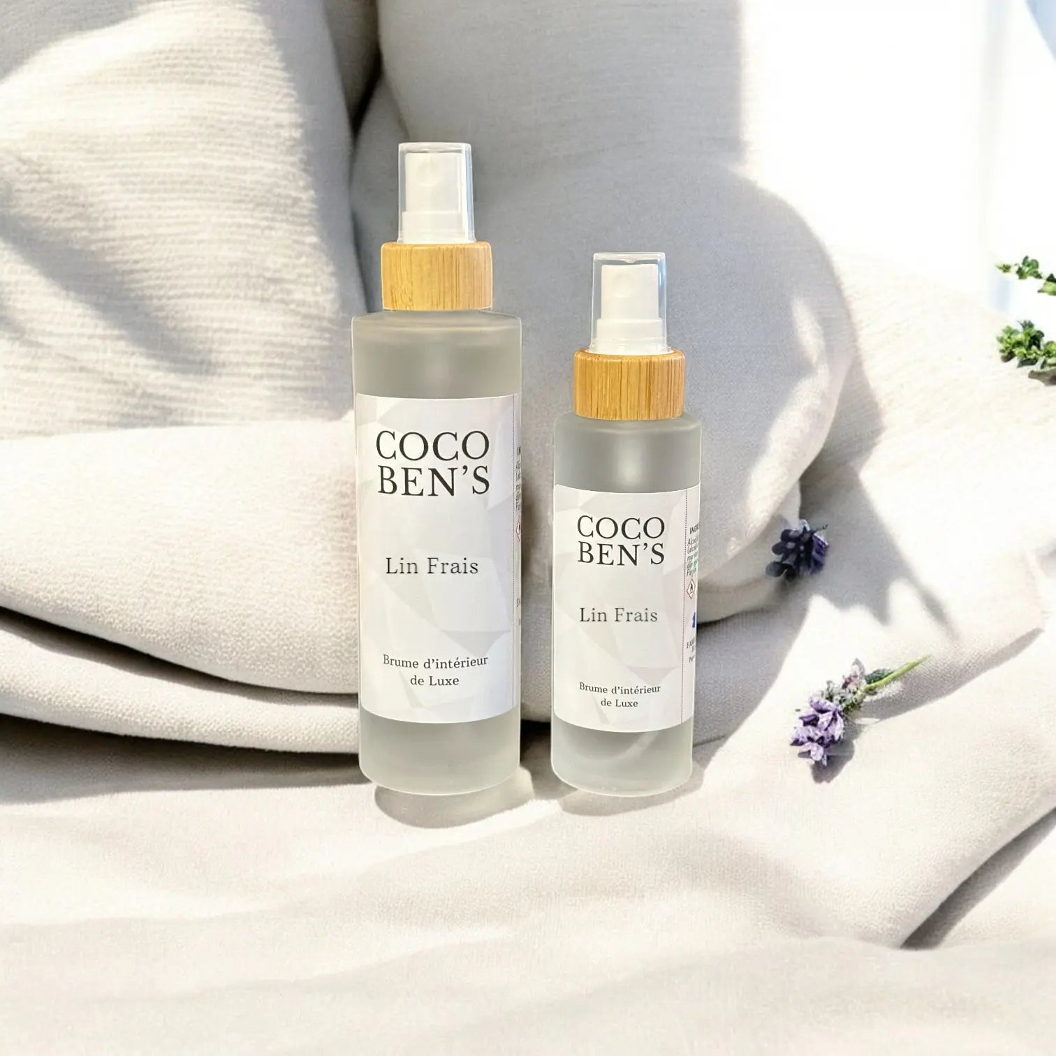 Brume d'intérieur de Luxe - Lin frais - CocoBen's
