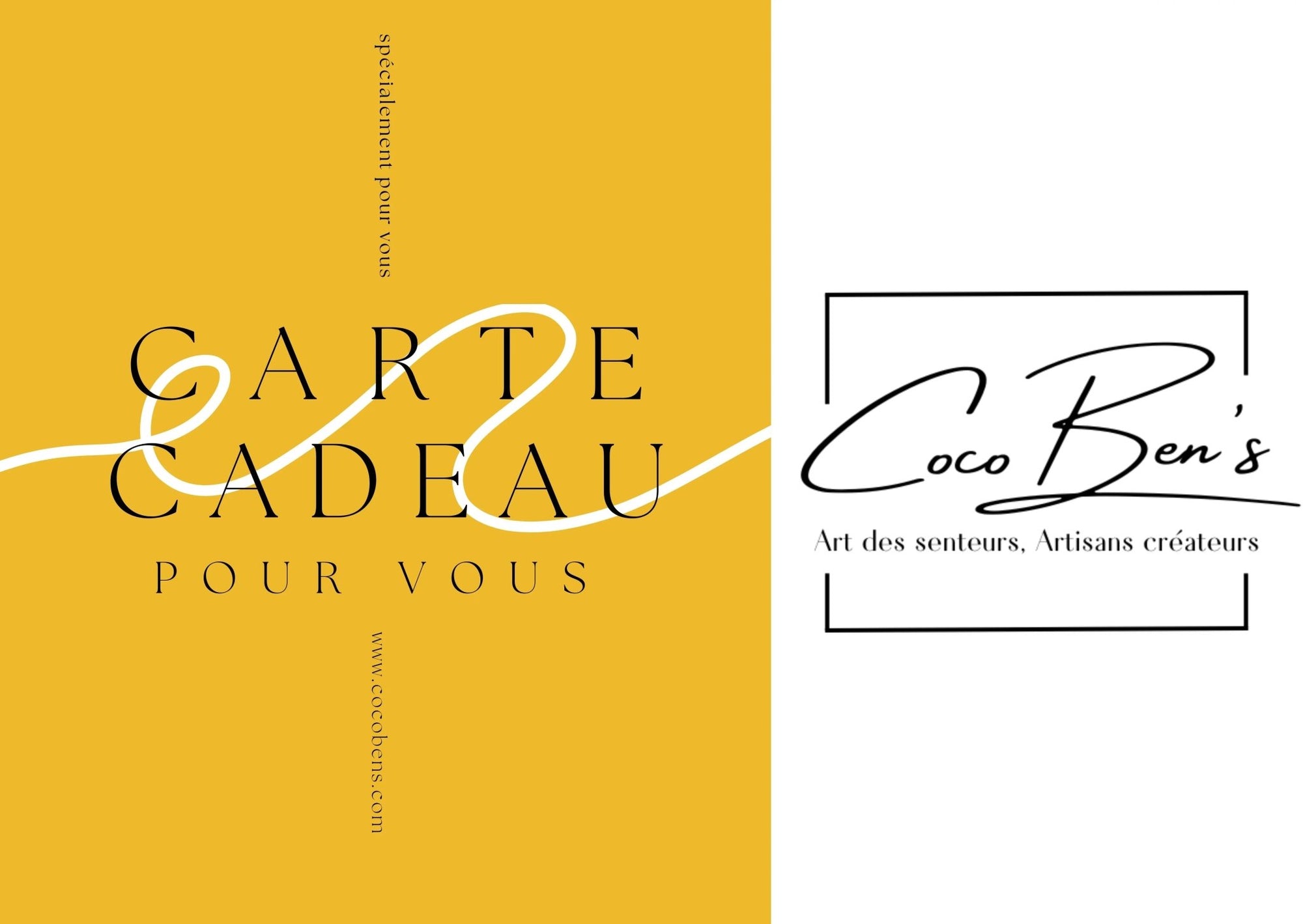 Carte - cadeau CocoBen's - CocoBen's
