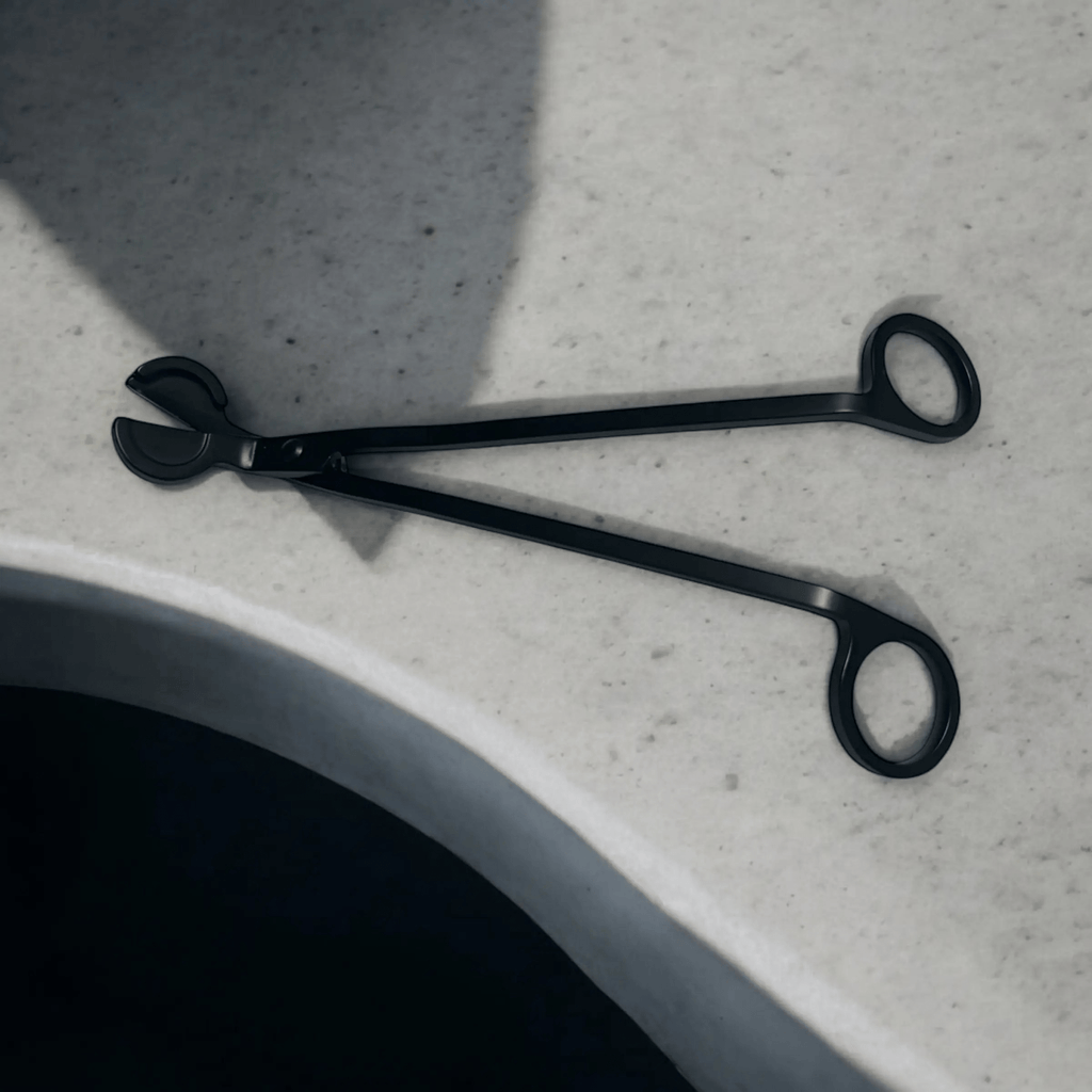 Ciseaux Coupe - Mèche de Bougie - Noir Mat - CocoBen's