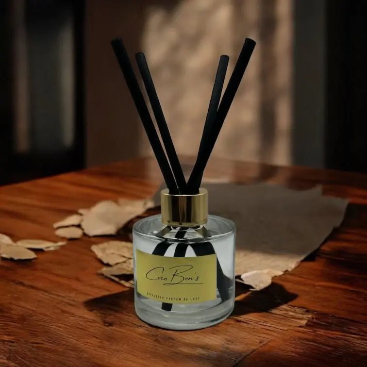 Diffuseur de parfum de Grasse - Bois de santal - 100ml - CocoBen's