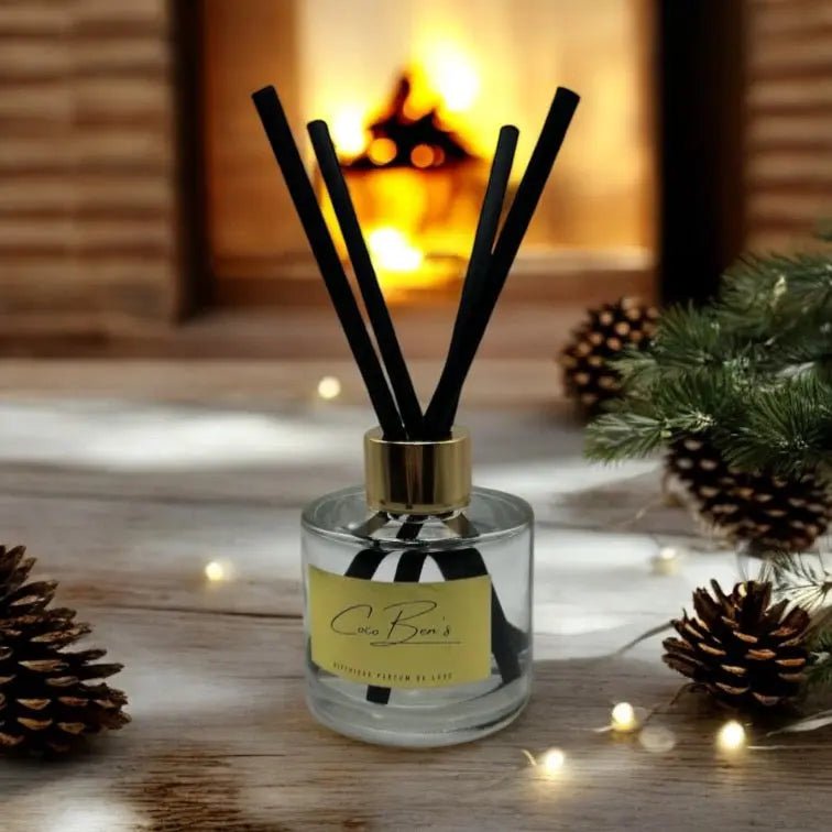 Diffuseur de parfum de Grasse - Feu de Bois - 100ml - CocoBen's