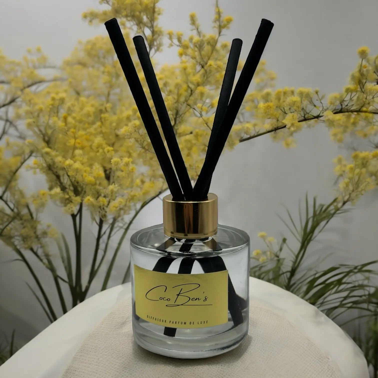 Diffuseur de parfum de Grasse - Mimosa - 100ml - CocoBen's
