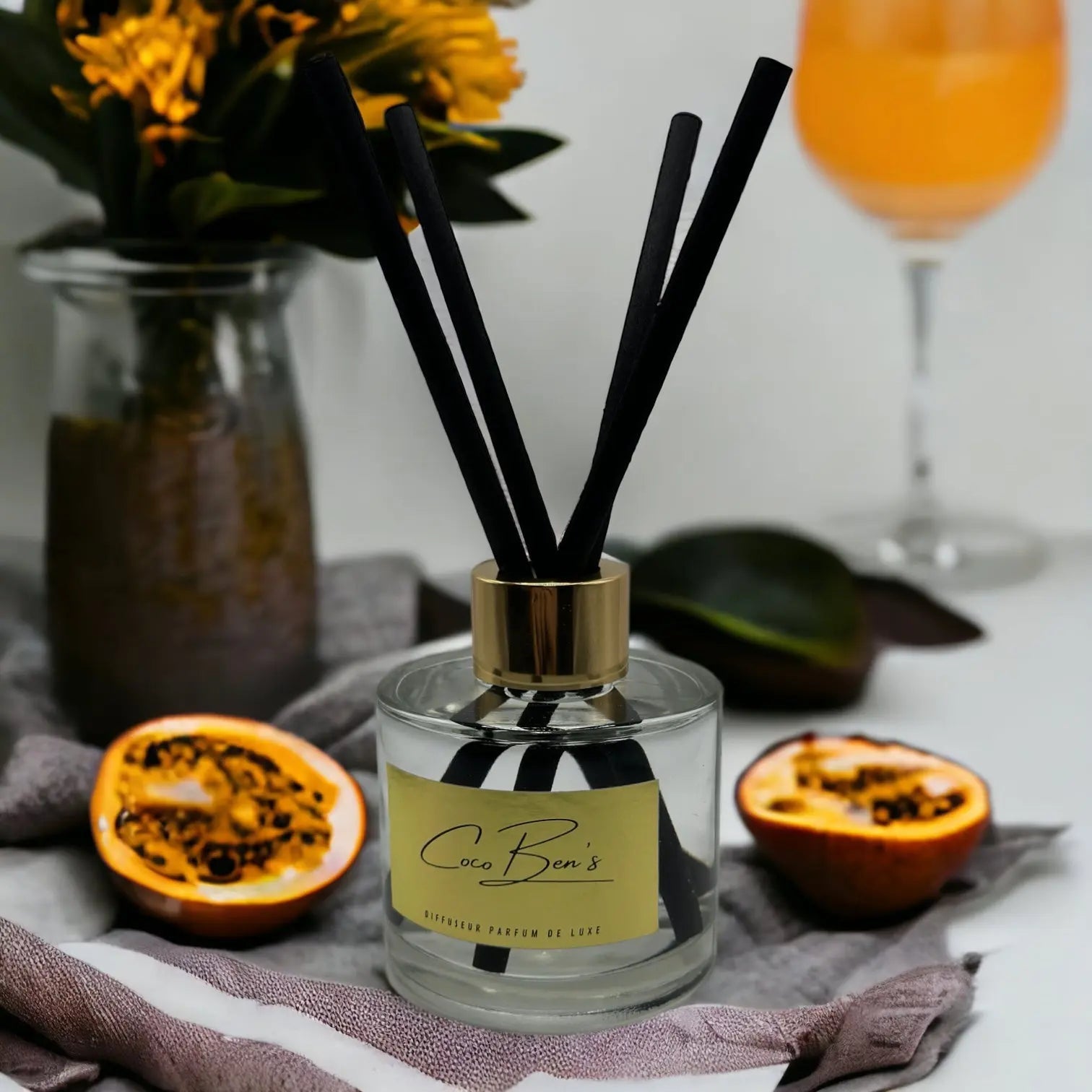 Diffuseur de parfum de Luxe - Évasion tropicale - 100ml - CocoBen's