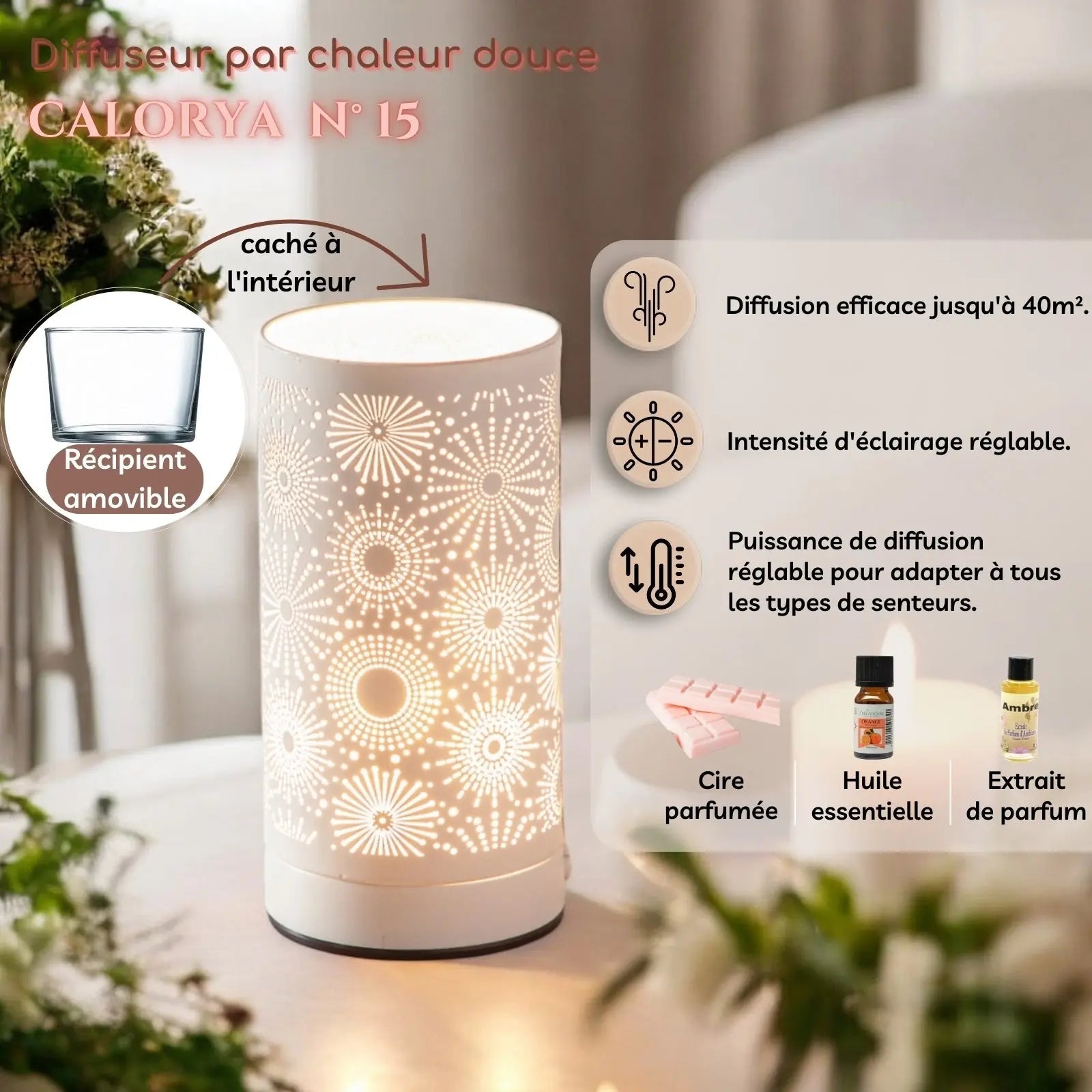Diffuseur par Chaleur Douce - CALORYA N° 15 - CocoBen's
