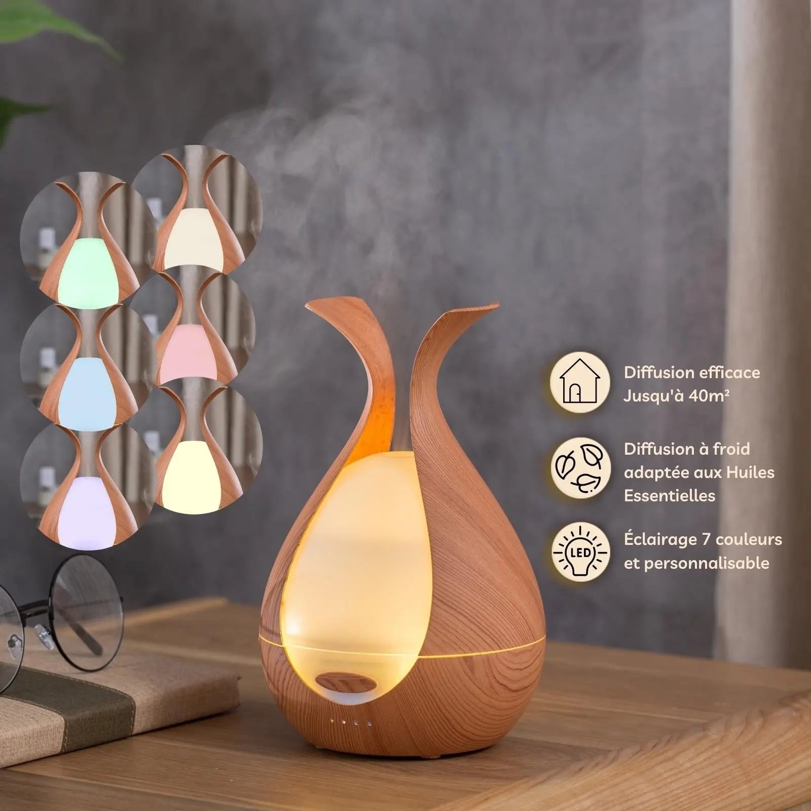 Diffuseur Ultrasonique - Médusa - CocoBen's