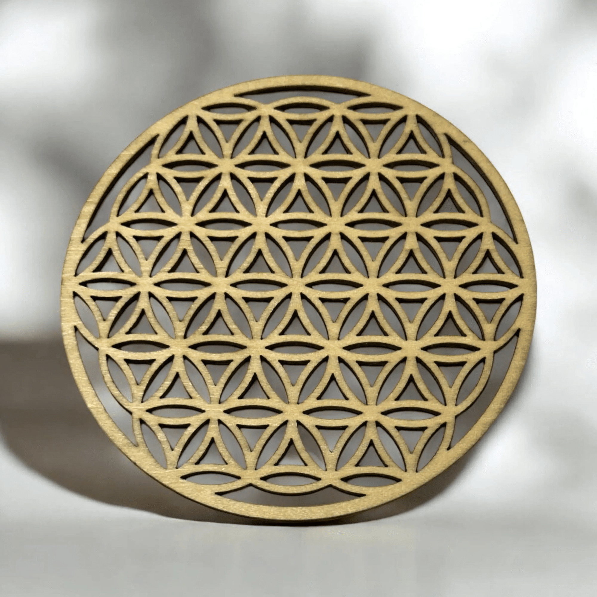 Fleur de Vie - Plaque de Purification et de Chargement en Bois - Dynamisante - CocoBen's