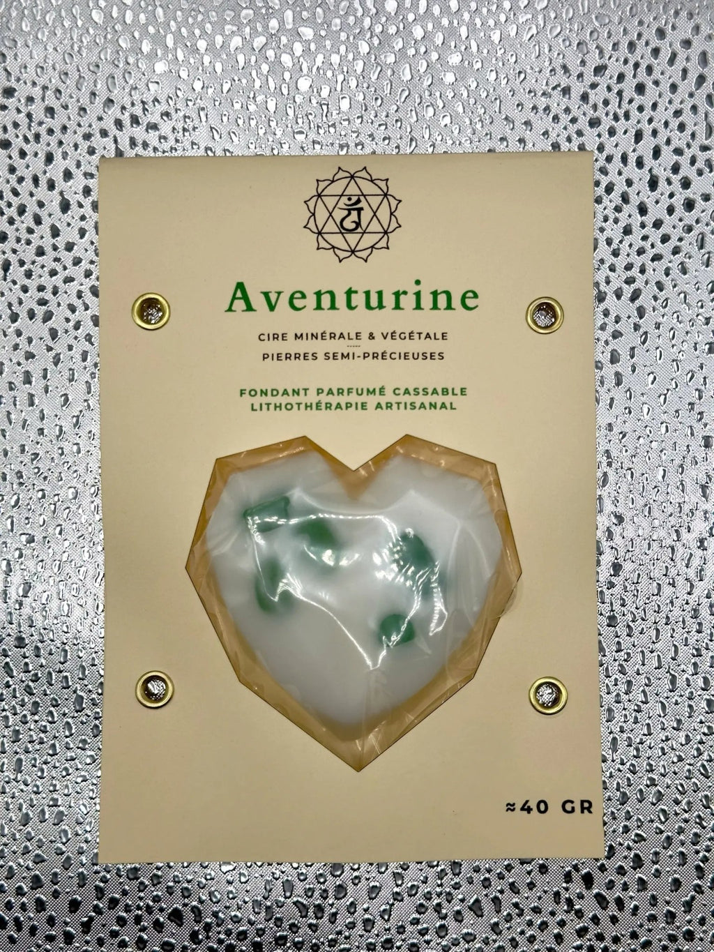 Fondant Lithothérapie - Aventurine - 40 G - CocoBen's