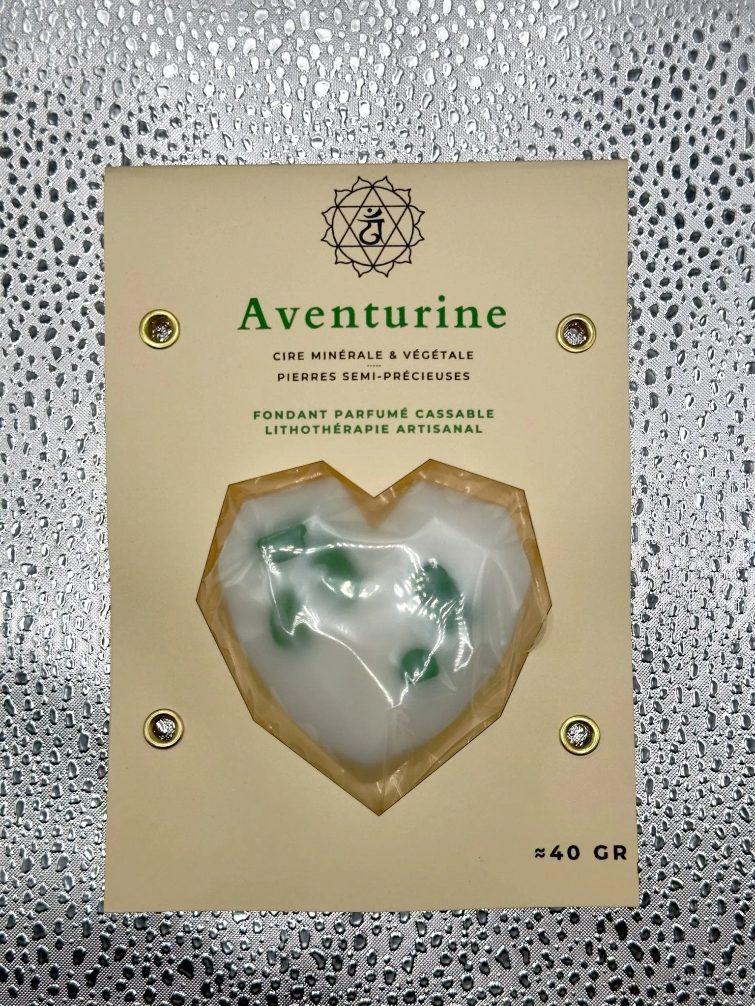 Fondant Lithothérapie - Aventurine - 40 G - CocoBen's