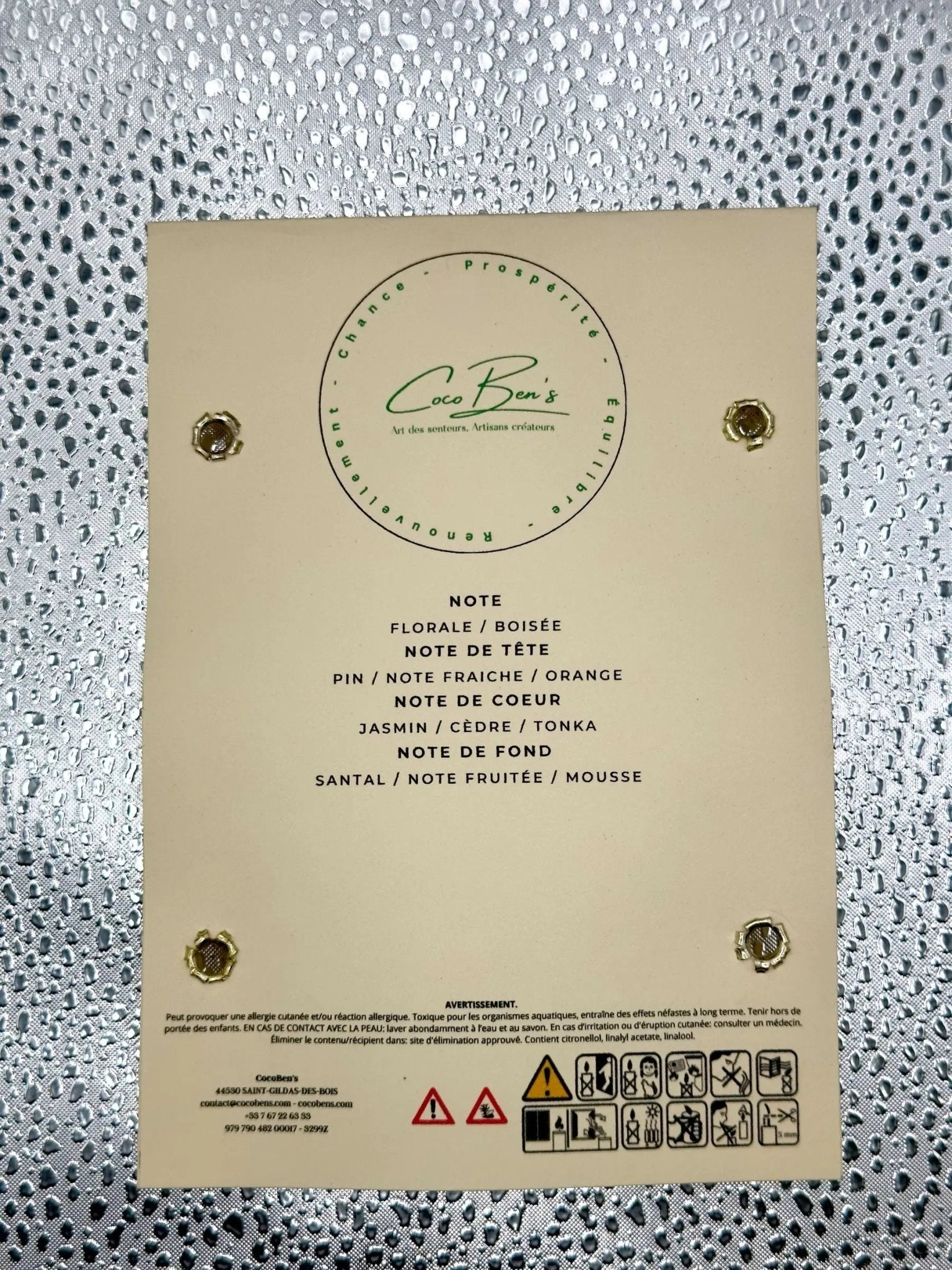 Fondant Lithothérapie - Aventurine - 40 G - CocoBen's