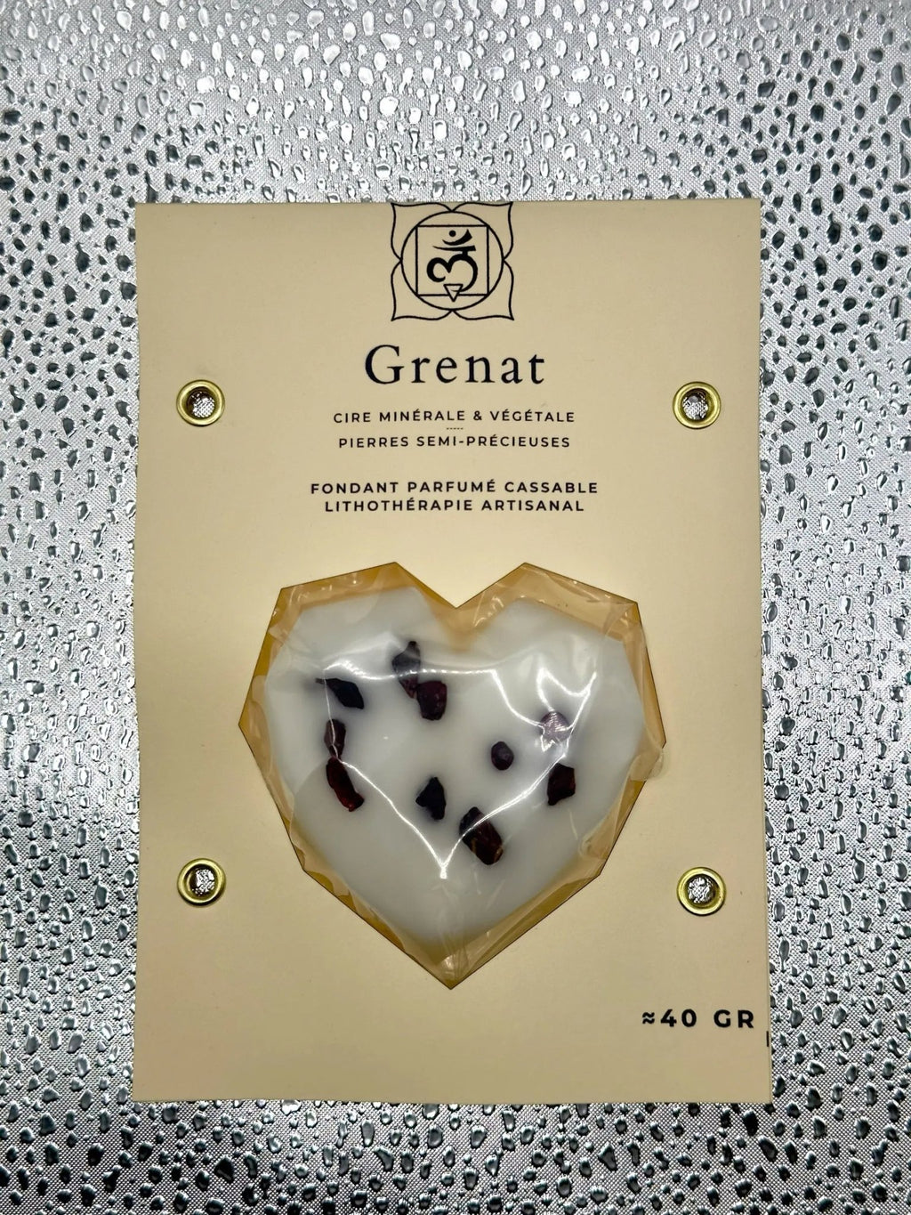 Fondant Lithothérapie - Grenat - 40 G - CocoBen's