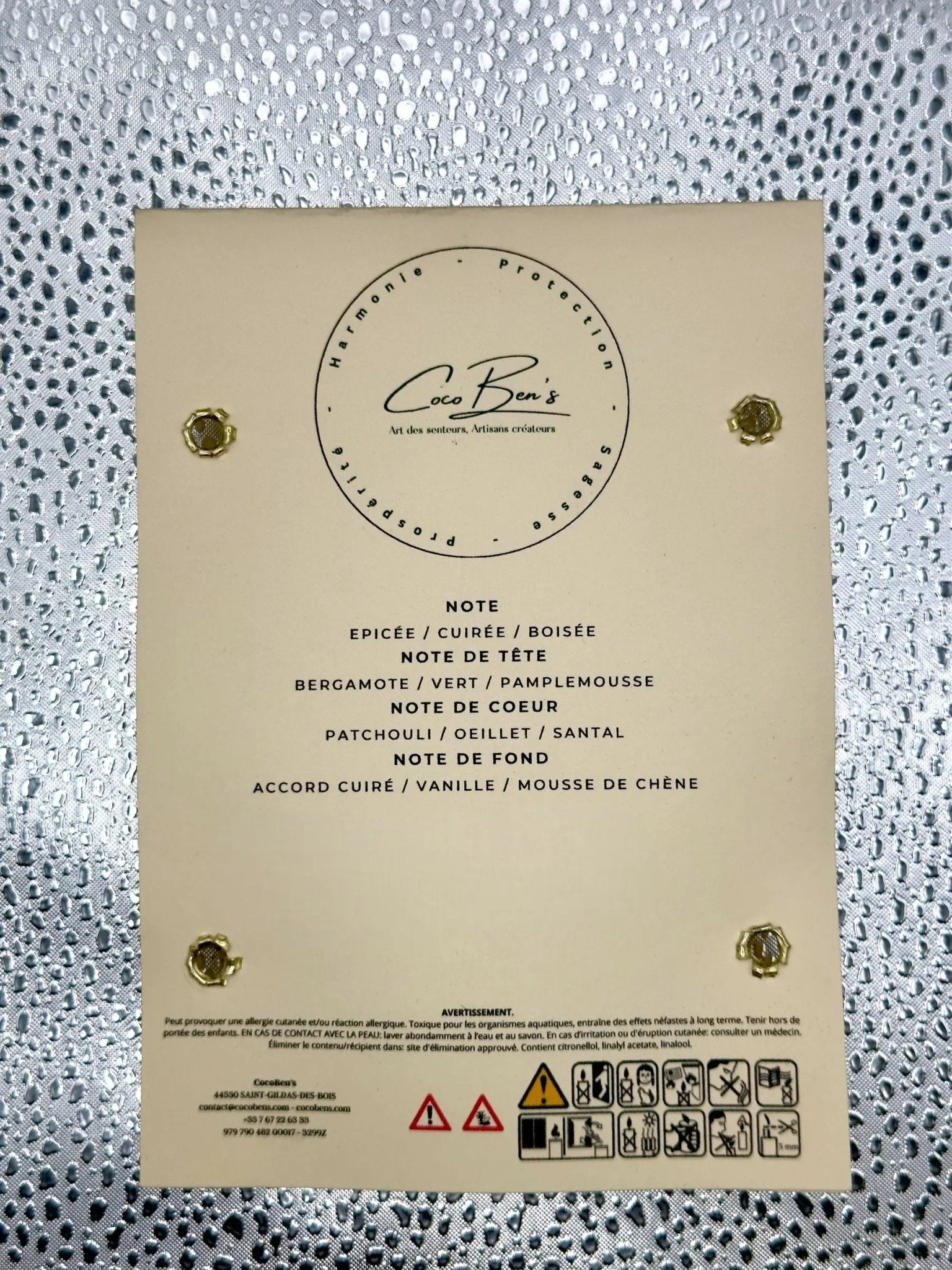 Fondant Lithothérapie - Jade - 40 G - CocoBen's