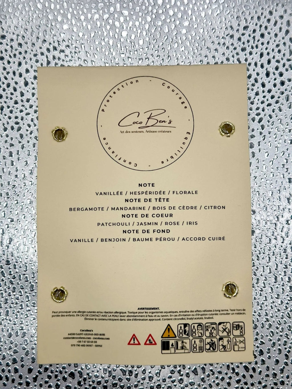 Fondant Lithothérapie - Œil de Tigre - 40 G - CocoBen's