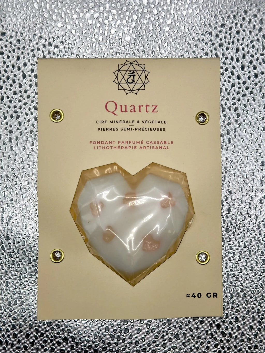 Fondant Lithothérapie - Quartz - 40 G - CocoBen's