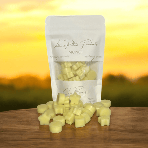 Fondants parfumés - Parfum de Grasse - Monoï - CocoBen's