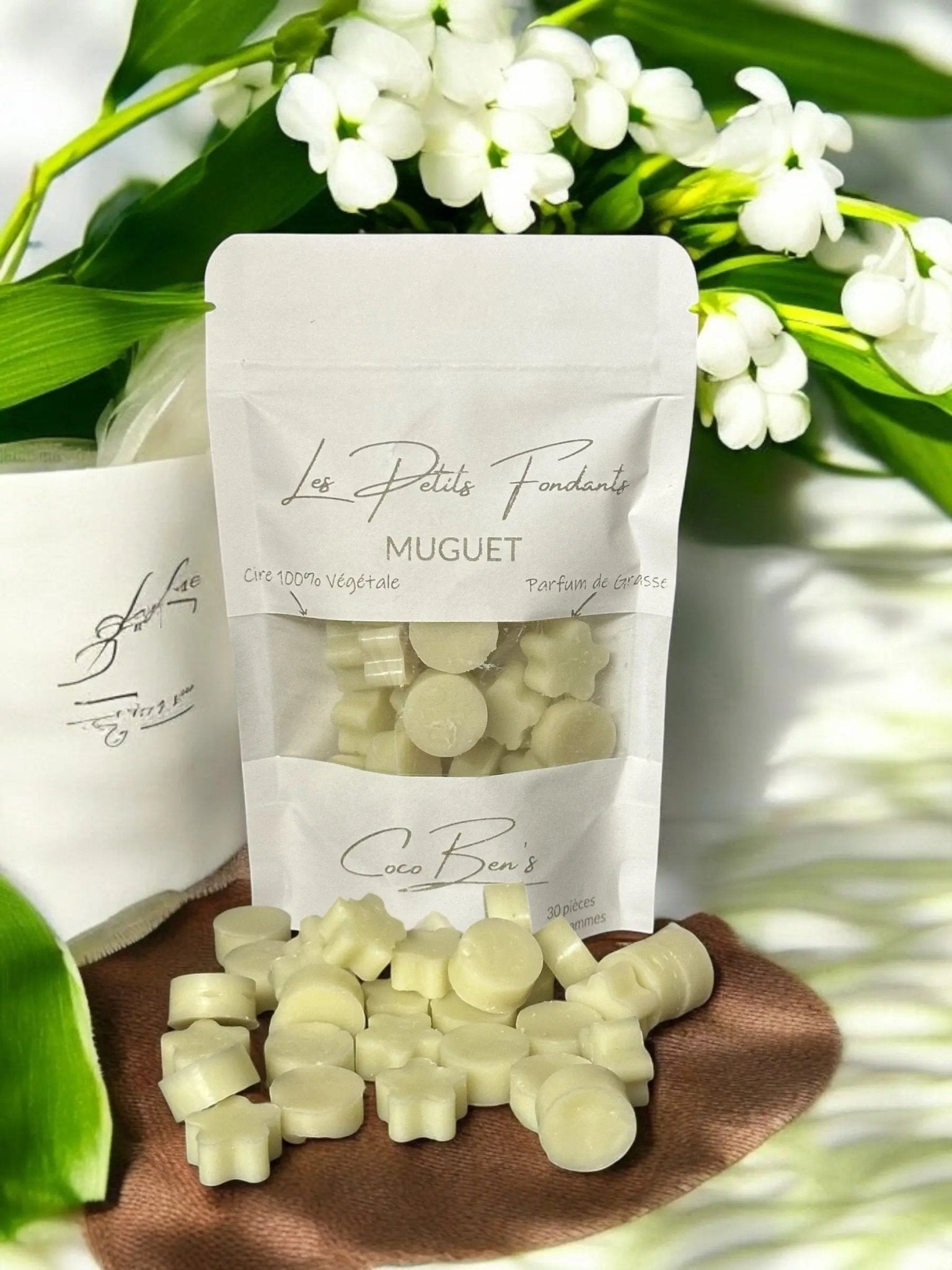 Fondants parfumés - Parfum de Grasse - Muguet - CocoBen's