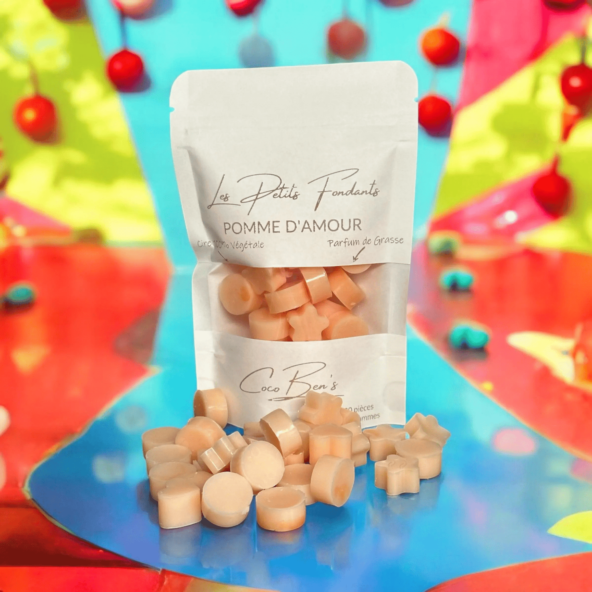 Fondants parfumés - Parfum de Grasse - Pomme d'amour - CocoBen's