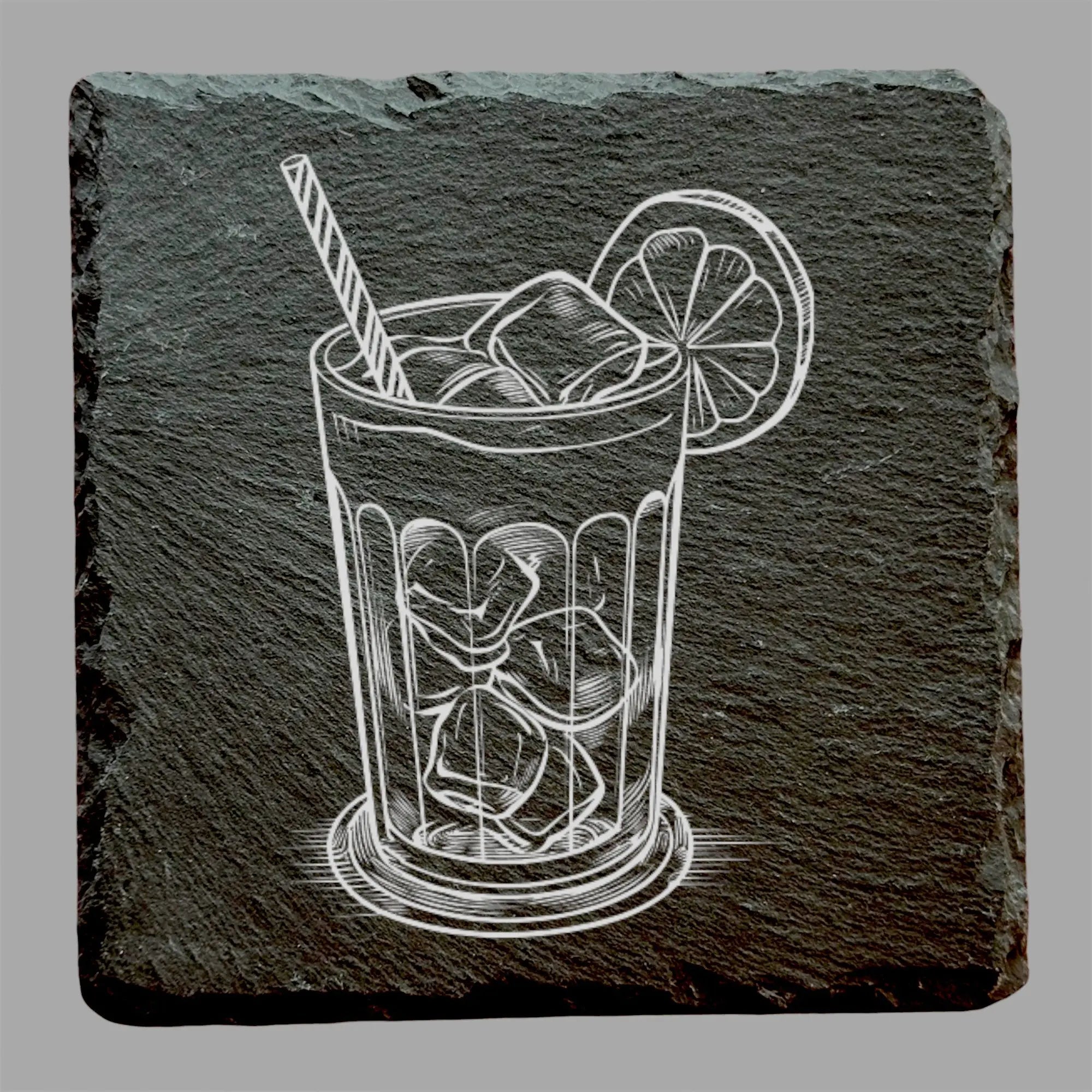 Grand mojito - Ardoise carrée personnalisée - CocoBen's