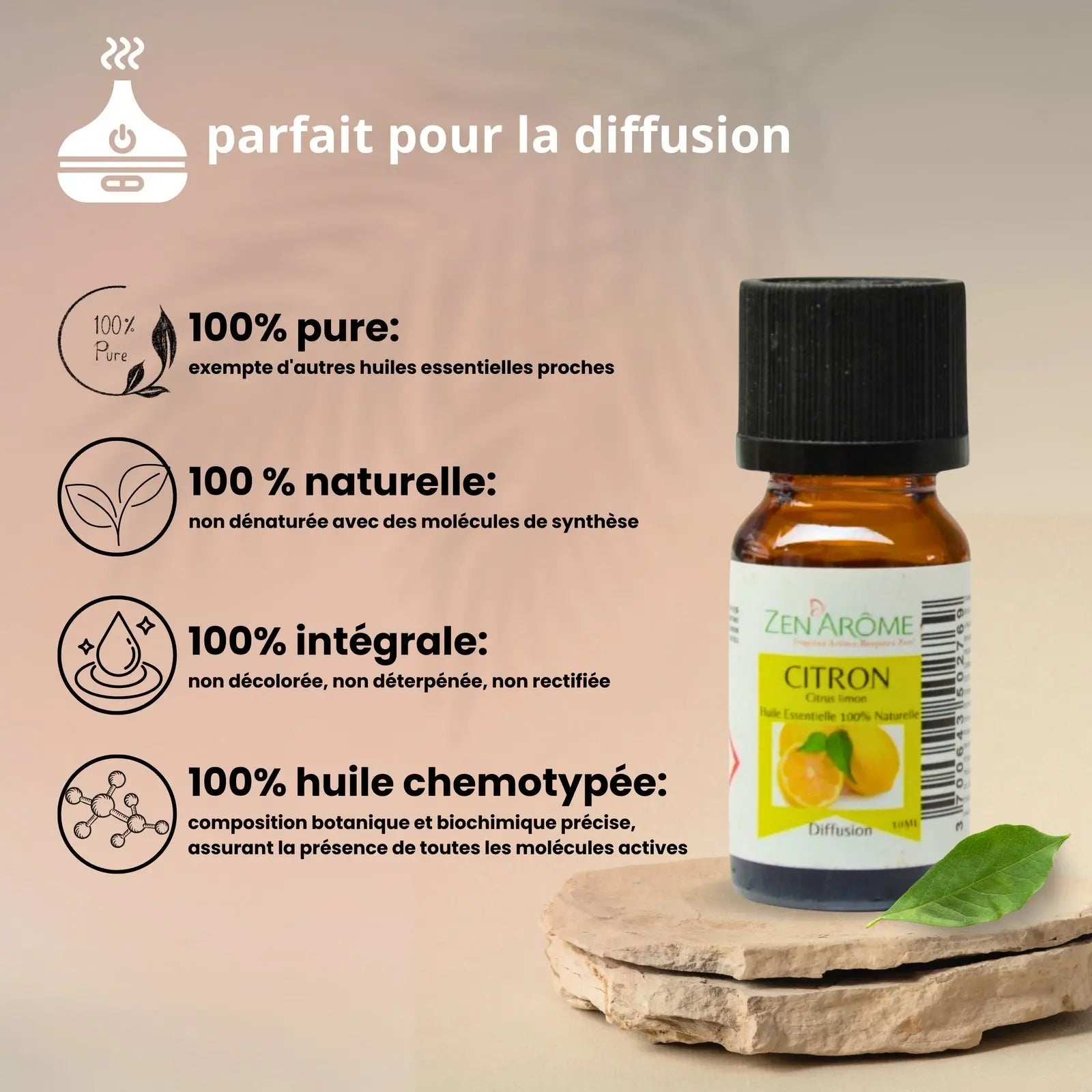 Huiles Essentielles - Citron - 10 ml - CocoBen's