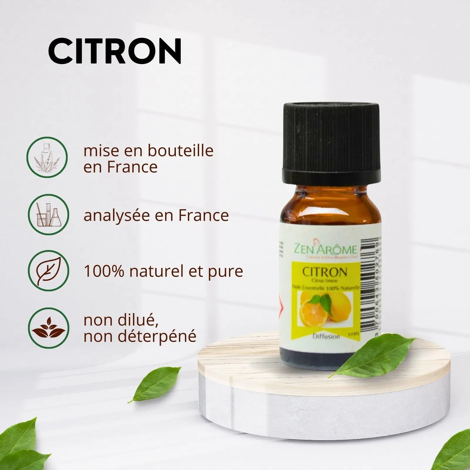 Huiles Essentielles - Citron - 10 ml - CocoBen's
