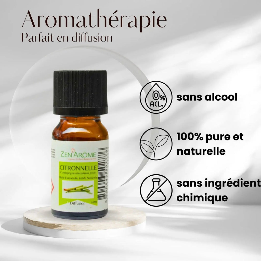 Huiles Essentielles - Citronnelle - 10 ml - CocoBen's
